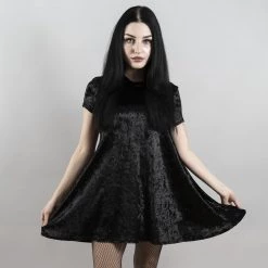 DRESSES The Stevie Velvet Midnight Dress THE PRETTY CULT