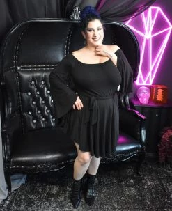 LIMITED RESTOCK! Annabelle Bell Sleeve Romper FOXBLOOD 22 LIMITED RESTOCK! Annabelle Bell Sleeve Romper FOXBLOOD