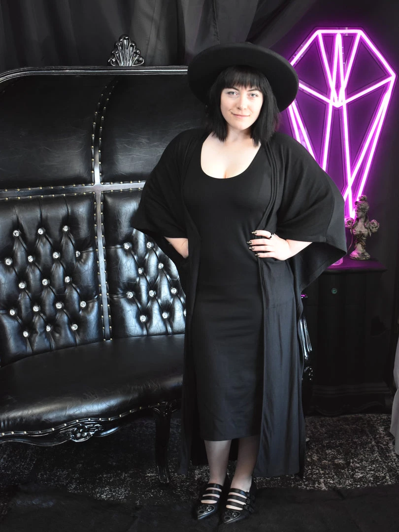 CLEARANCE (Final Sale) Posh Slimming Little Black Dress FOXBLOOD 5 CLEARANCE (Final Sale) Posh Slimming Little Black Dress FOXBLOOD