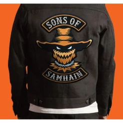 Monsterologist PATCHES Sons Of Samhain Scarecrow Back Patch