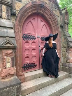 Sweet Lovely Georgiana Off Shoulder Chiffon Dress