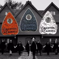Die With Your Boots On Daughters Of Darkness Red Glitter Planchette Pin 7 Die With Your Boots On Daughters Of Darkness Red Glitter Planchette Pin