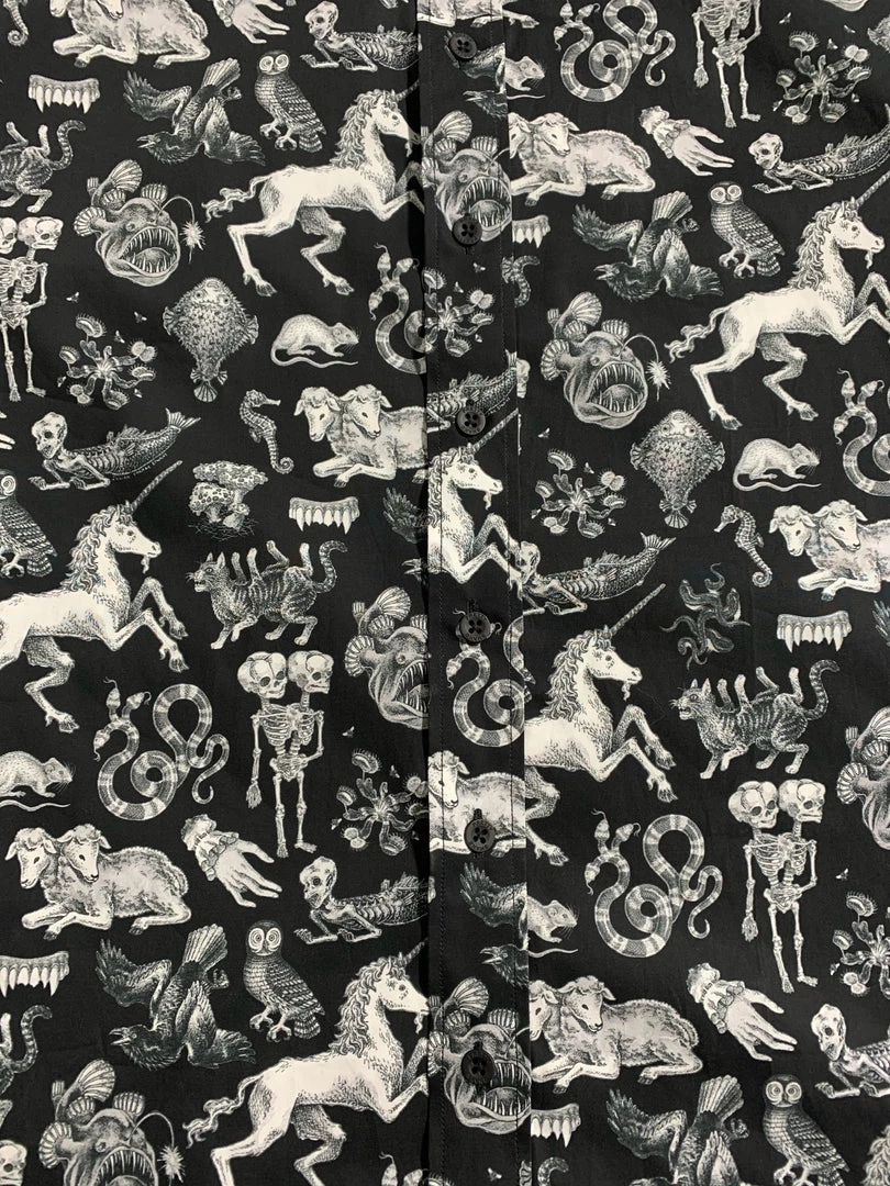 Oddities Short Sleeve Buttondown PRETTY SNAKE 6 Oddities Short Sleeve Buttondown PRETTY SNAKE