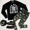SWEATSHIRTS Death Before Decaf Sweatshirt PYKNIC