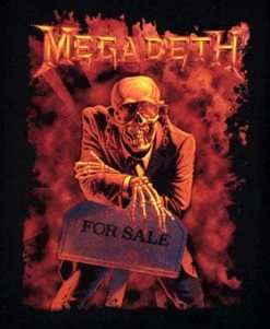 On Hollywood Megadeth - For Sale T-shirt