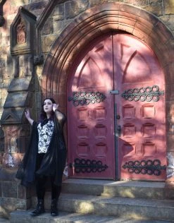 Lilith Mesh Oversized Cloak S-4X FOXBLOOD TOPS