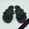 Strangecvlt RESTOCKED! Batty Betty Sandal (Black Patent) -STRANGE CVLT